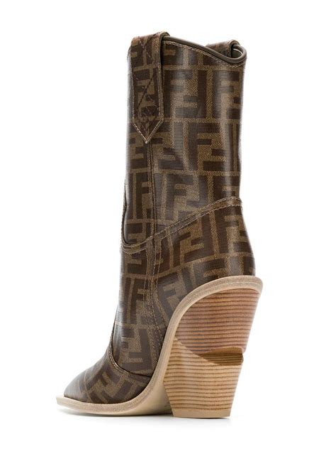 fendi heeled cowboy boots